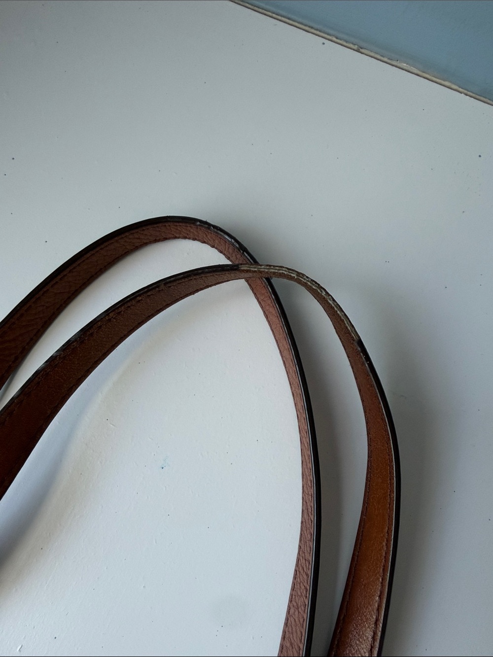 Fossil Leather tote bag - Picture 7 of 7